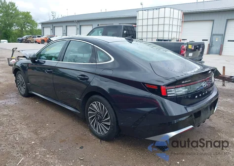 2025 Hyundai Sonata Hybrid Sel из США, поврежденный, VIN KMHL34JJ8SA104361